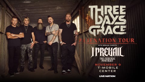 98.9 The Rock presents: Three Days Grace