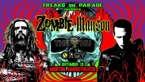 Rob Zombie w/Marilyn Manson