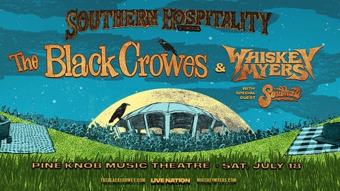 Southern Hospitality Tour: The Black Crowes and Whiskey Myers