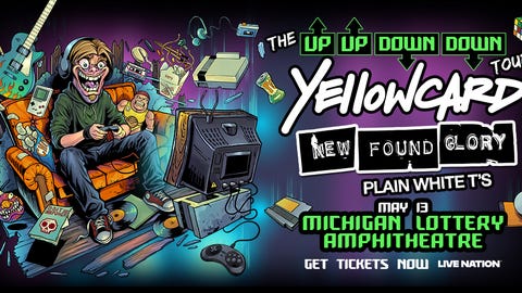 Yellowcard&nbsp;at&nbsp;Michigan Lottery Amphitheatre at Freedom Hill