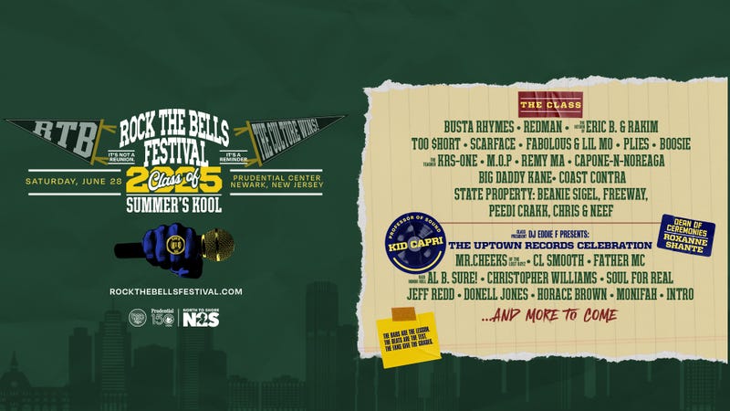 Listen for a Chance to Win Tickets to See Rock the Bells at Prudential Center