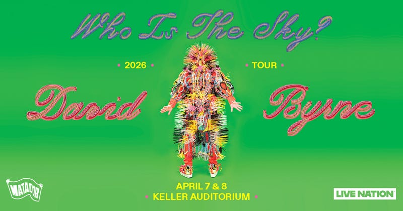 Your Chance to Win Tickets to David Byrne!