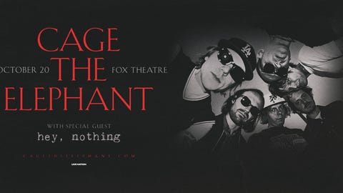 Cage The Elephant at the Fox Theatre