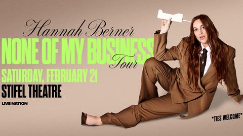 Hannah Berner at Stifel Theater