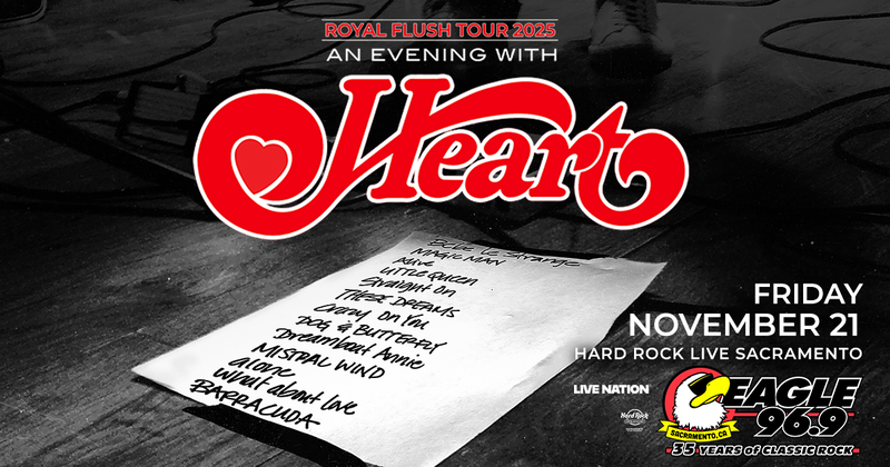 96.9 The Eagles 35th Anniversary Show with Heart