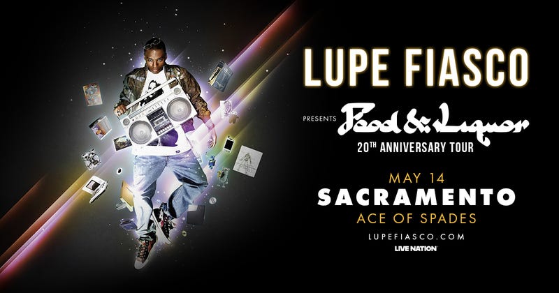 Lupe Fiasco "Food & Liquor 20th Anniversary Tour"