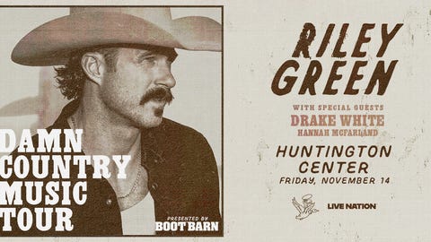 Riley Green at The Huntington Center
