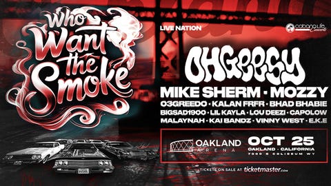 OhGeesy - We Want the Smoke Tour