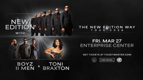 New Edition, Boyz II Men and Toni Braxton at Enterprise Center