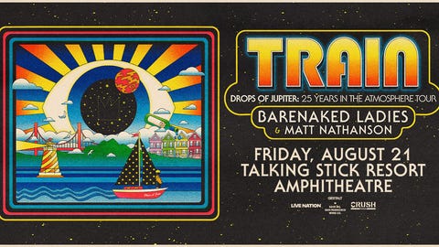 Train with Barenaked Ladies and Matt Nathanson!