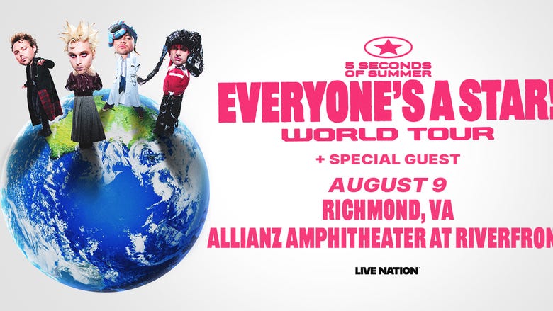 5 Seconds of Summer: EVERYONE’S A STAR! World Tour