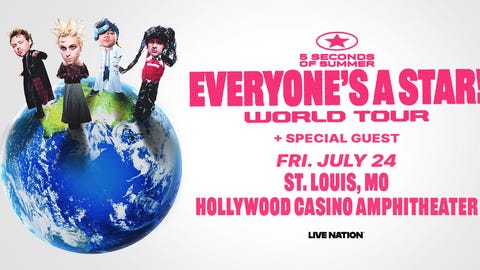 5 Seconds of Summer at Hollywood Casino Amphitheater