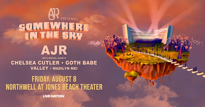 Enter for a Chance to Win Tickets to See AJR at Jones Beach Theater