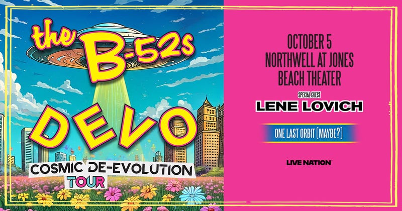 30-Second Song Challenge: You Could Win Tickets to B-52s at Northwell at Jones Beach Theater