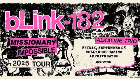 Blink-182 at Hollywood Casino Amphitheater