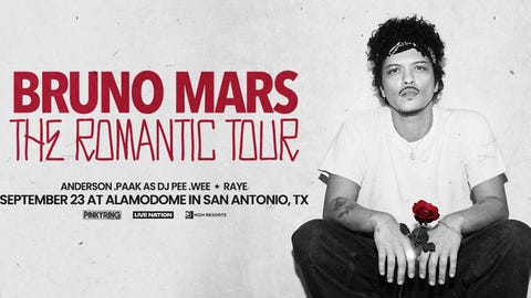 Bruno Mars – The Romantic Tour