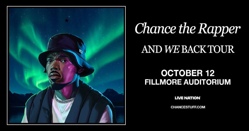 Chance the Rapper and we back tour Denver