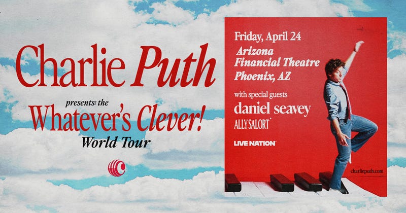 Charlie Puth "Whatever's Clever Tour"