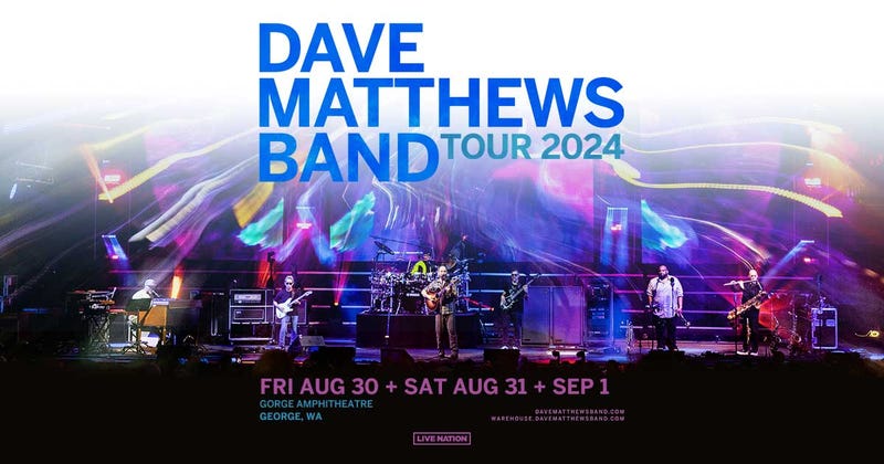 Dave Matthews Band at The Gorge Amphitheatre