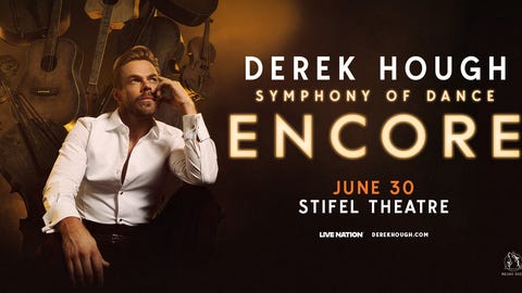 Derek Hough at Stifel Theater 2026