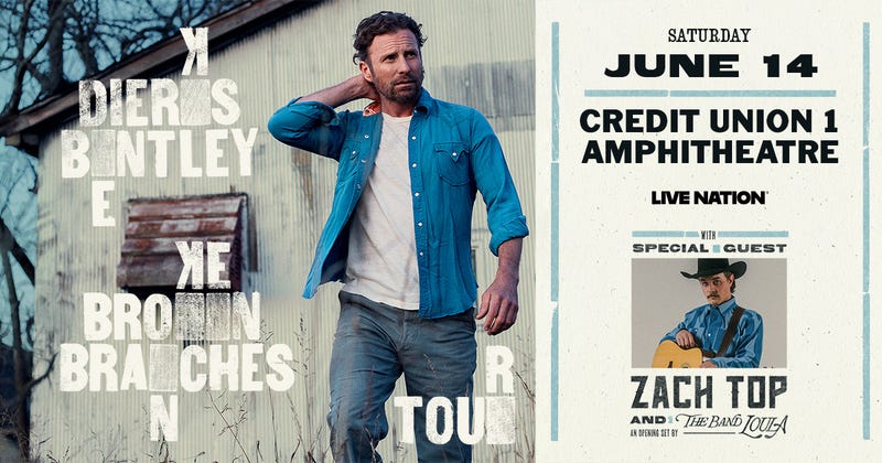 Dierks Bentley at Credit Union 1 Amphitheatre on June 14