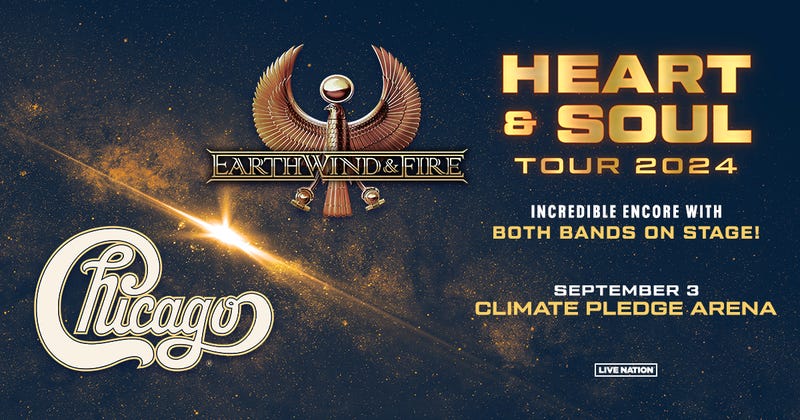 Chicago and Earth, Wind & Fire at Climate Pledge Arena