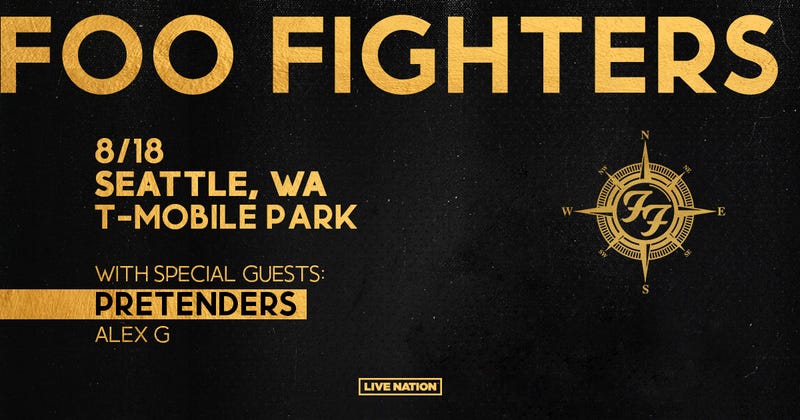 107.7 The End Presents Foo Fighters at T-Mobile Park