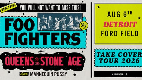 Foo Fighters: TAKE COVER TOUR 2026