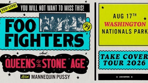 Foo Fighters: TAKE COVER TOUR 2026