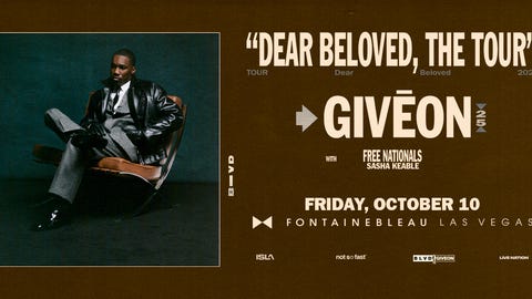 GIVĒON: Dear Beloved The Tour