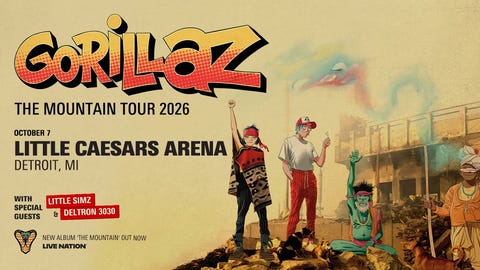 Gorillaz: The Mountain Tour at Little Caesars Arena
