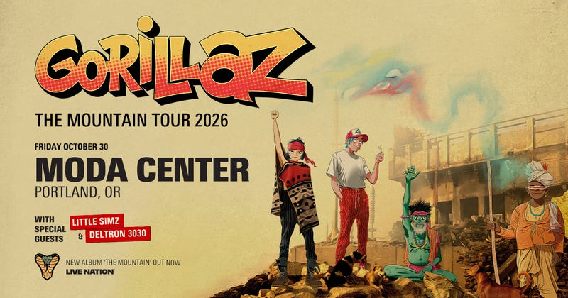 Your Chance to Win Tickets to Gorillaz!