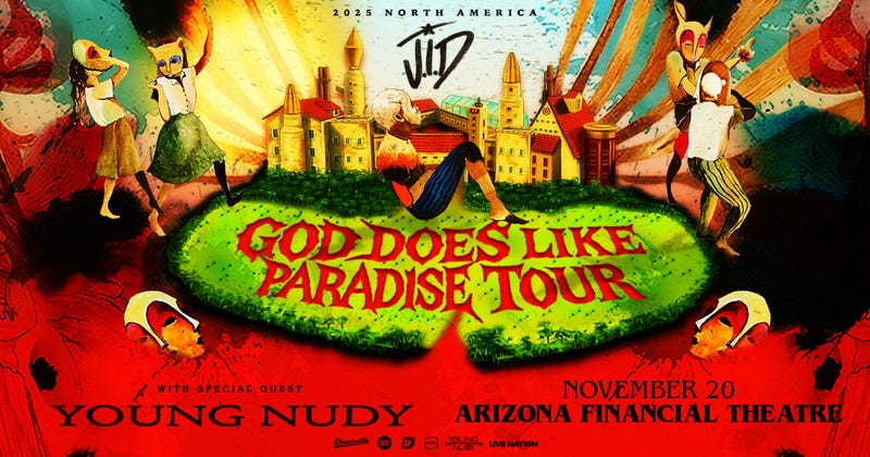 J.I.D God Does Like Paradise Tour