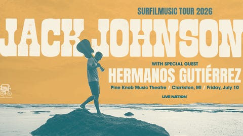 Jack Johnson at Pine Knob Music Theatre