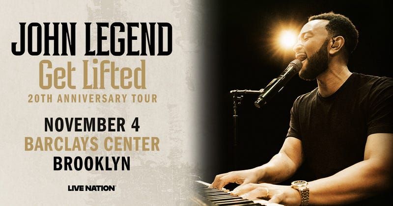 Listen for Your Chance to Win Tickets to See John Legend at Barclays Center