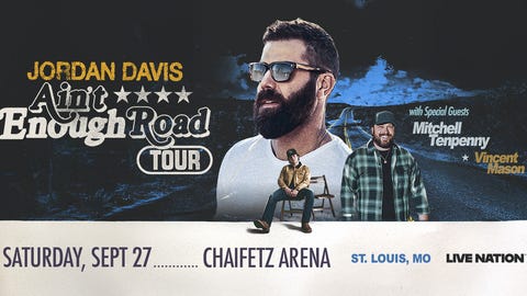 Jordan Davis at Chaifetz Arena