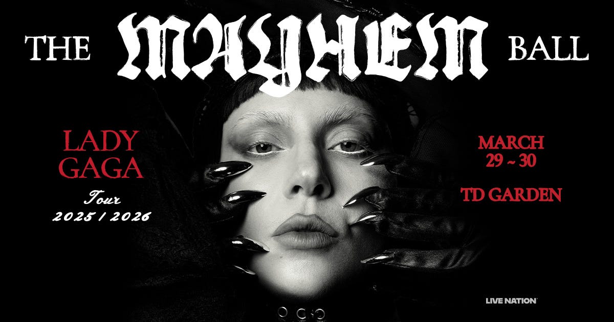 Lady Gaga The Mayhem Ball Ticket Sweepstakes