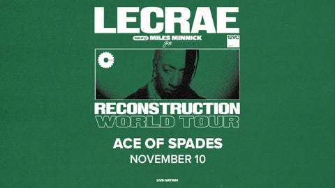 Lecrae's Reconstruction World Tour