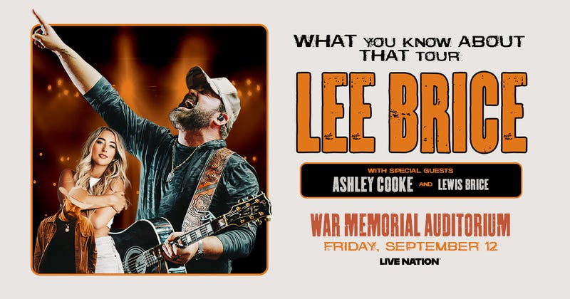 Lee Brice Flyer