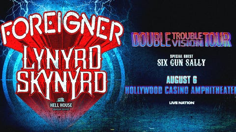 Foreigner and Lynyrd Skynyrd at Hollywood Casino Amphitheater