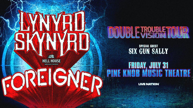 Lynyrd Skynyrd x Foreigner: Double Trouble Double Vision Tour