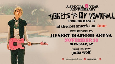 mgk with special guest Julia Wolf!