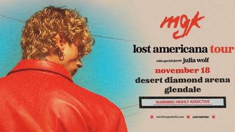 mgk with special guest Julia Wolf!