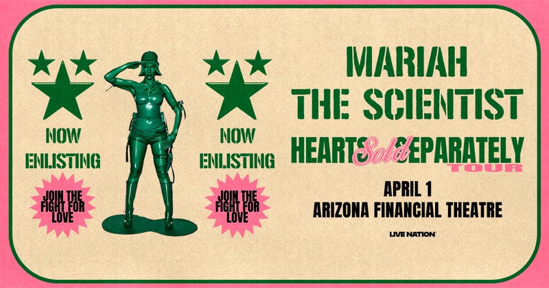 Mariah the Scientist Hearts Sold Separately Tour