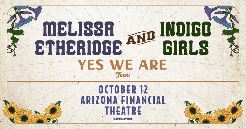 Melissa Etheridge and Indigo Girls Yes We Are Tour