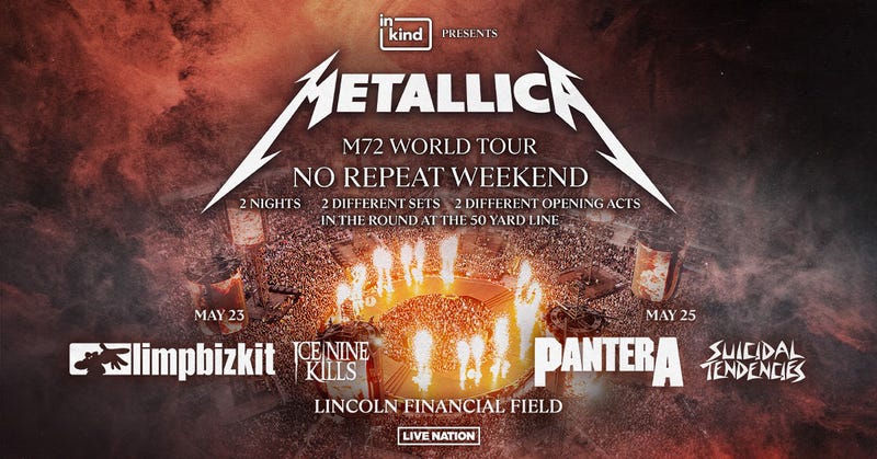 Metallica M72 World Tour