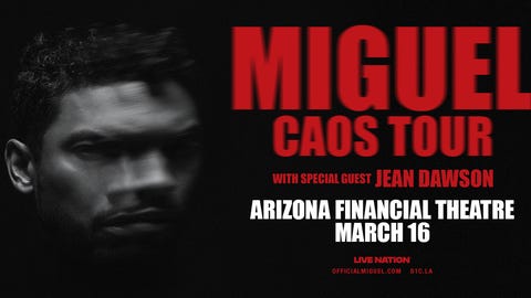 Miguel with special guest Jean Dawson!