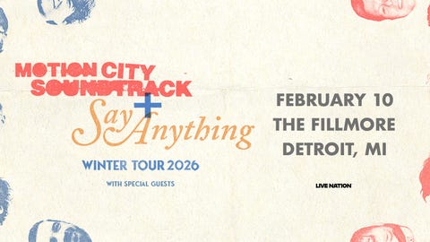Motion City Soundtrack with Say Anything at The Fillmore Detroit