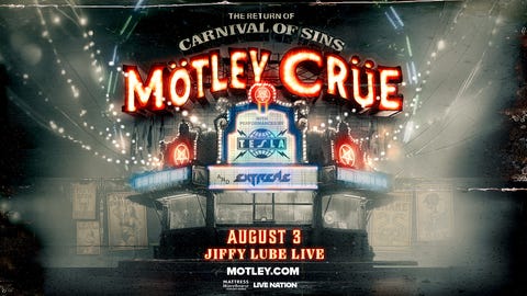 The Return Of The Carnival Of Sins: Mötley Crüe