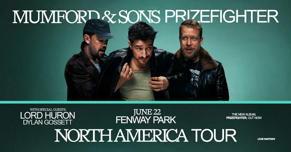 Mumford & Sons Ticket Sweepstakes